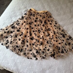 Mesh Shirt, Medium, Carmel colored